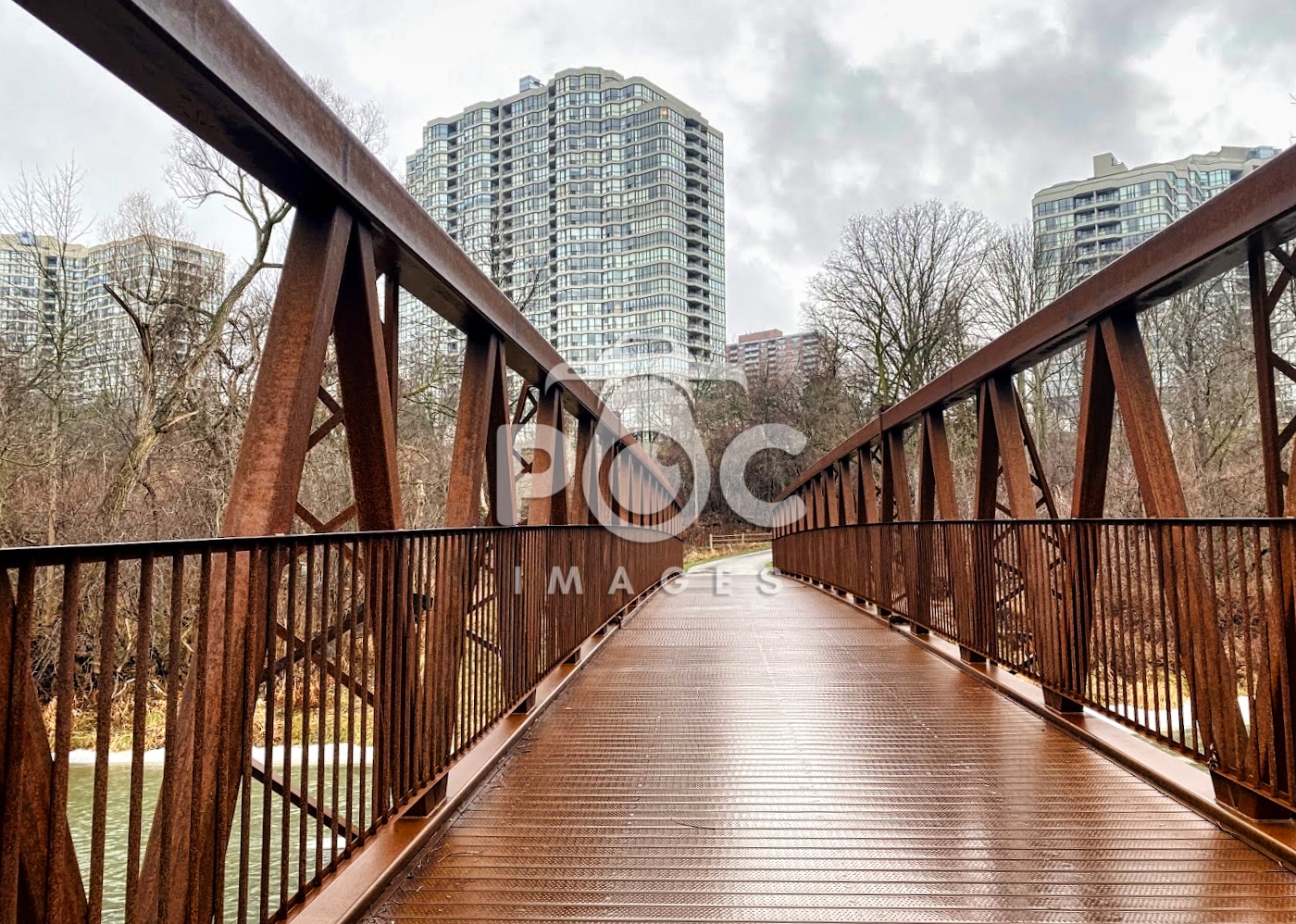 A bridge in a park in Toronto 1